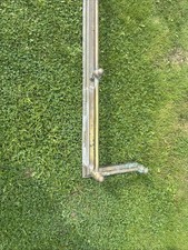 Brass Barley Twist Extendable Fire Fender Good Condition Will Polish Up Great