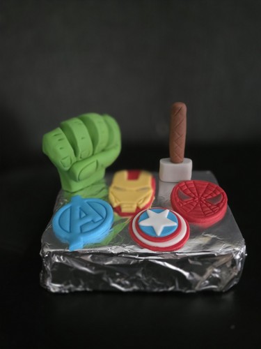 Handmade edible superhero - ,