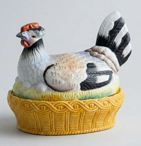 Staffordshire 1800s hen - 1800s, on