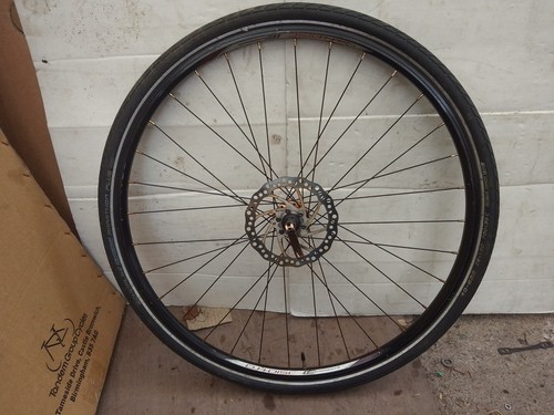 700c hybrid gravel bike front - hybrid,