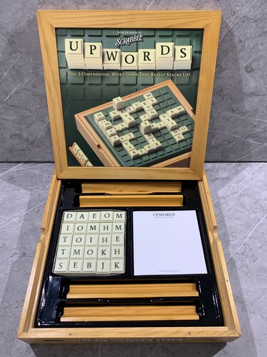 Upwords imported wooden box - upwords,