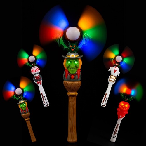 Halloween swivel fan - halloween, wand