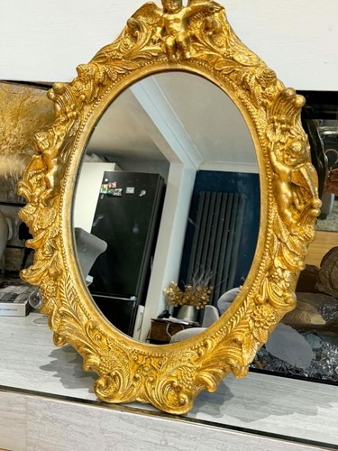 Gorgeous vintage ornate cherub - vintage,