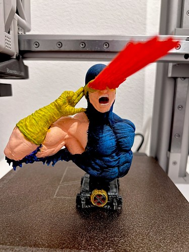 Cyclops bust 15cm tall - cyclops,