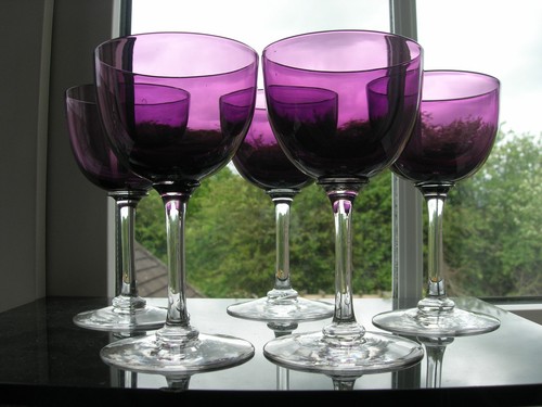 Antique five amethyst - -, "amethyst"