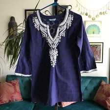 SULU size 10 / US S Navy Blue