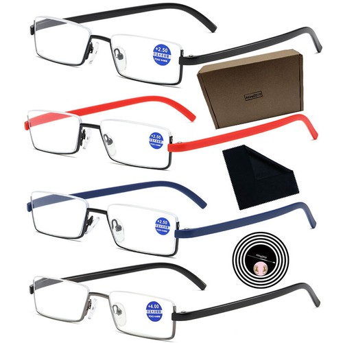 Men reading glasses small - glasses, half