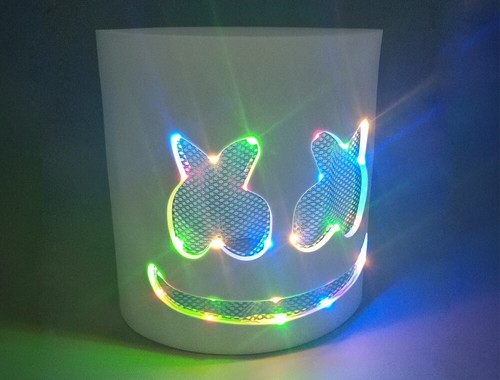 Marshmello smile rainbow - dj,