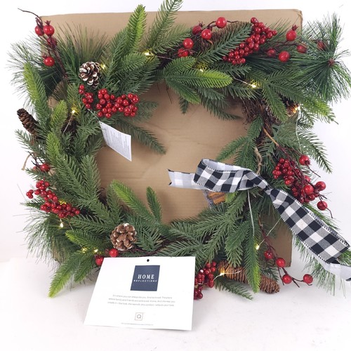 Home reflections wreath - reflections, 24"
