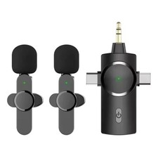 Dual Wireless Lavalier Mic