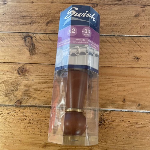 35mm curtain pole finials - 35mm,