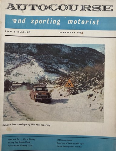 Autocourse and sporting - autocourse,