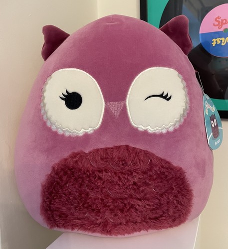 Winking owl squishmallow - owl,