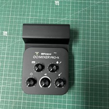 Roland GO:MIXER Pro-X Compact Audio Mixer Vgc See Photos