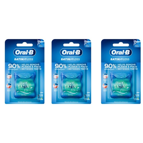 Oral satin floss - satin, mint