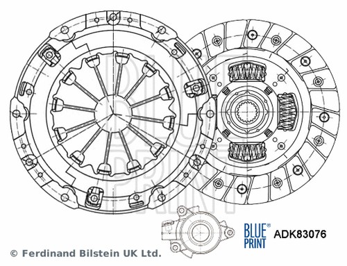 Clutch kit fits suzuki sx4 - clutch,