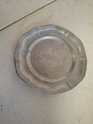 Antique vintage pewter calling - vintage,