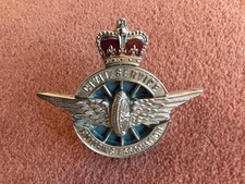 VINTAGE CAR BADGE .( C.S.M.A. Series 4Type 1 Grill Badge , by Collins of London.