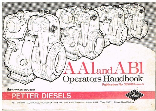 Petter aa1 ab1 - aa1, diesel