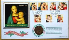 Christmas 2013 Carols at Kings Benham Coin Cover with 1918 Penny & COA