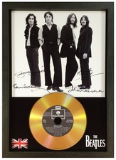 THE BEATLES - SIGNED PHOTO AND