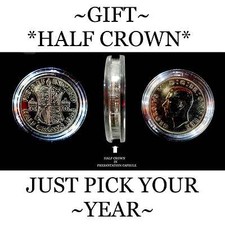 Half crown polished - half-crown,