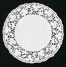 250 x 12 inch White Round