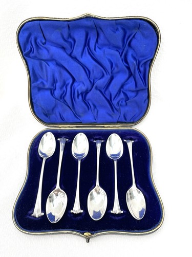Cased set six - cased, of