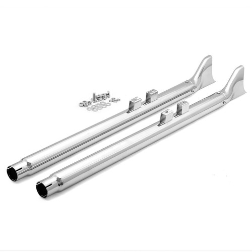 Fishtail slip on exhaust - fishtail,