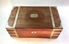 Antique Hardwood Campaign Lap