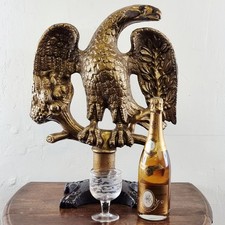 Rare Antique American Clymer Cast Iron Eagle Printing Press Counterweight