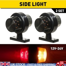 2x LED Side Marker Lights