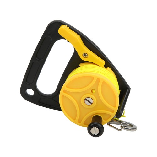 Yellow reel diving fishing - reel,