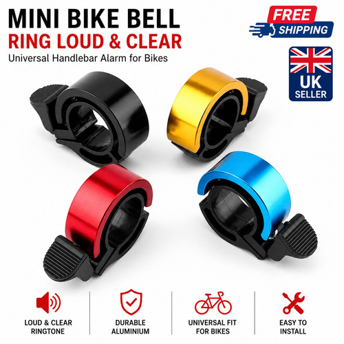Mini bike bell ring - bell, loud
