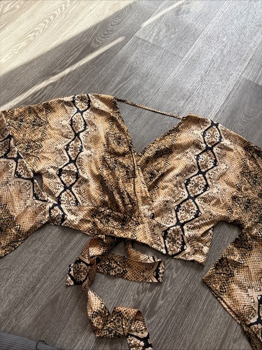 Nasty gal gold snake skirt - gal,