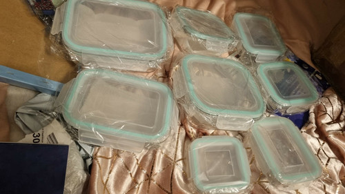 Casserole glass dishes with