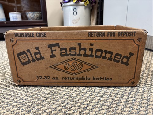 Vintage cardboard soda carrier - cardboard,