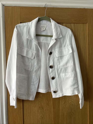Nicole miller white linen and - white,