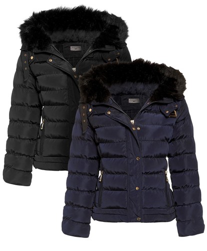 Womens padded coat winter - padded,