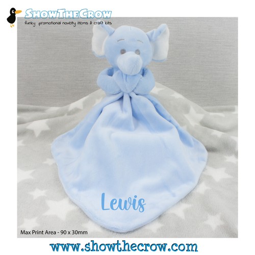 Personalised soft baby - blue, &