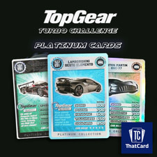 BBC Top Gear Turbo Challenge Series 3 PLATINUM incl. SUPER RARE Cards - Pick!