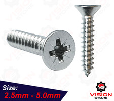 Wood Screws 2.5mm–5.0mm Pozi