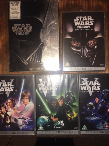Star wars trilogy - box, dvd