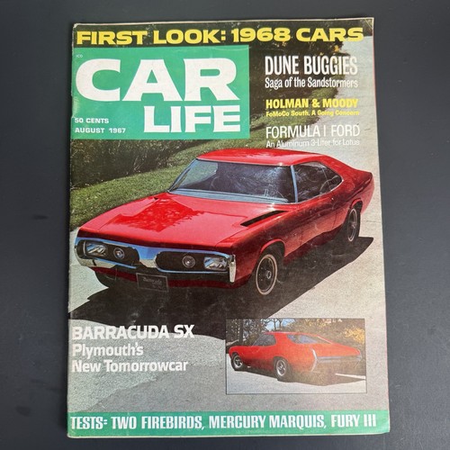 Vtg august 1967 - august, car