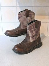 Ariat leather cowboy boots - ariat, uk