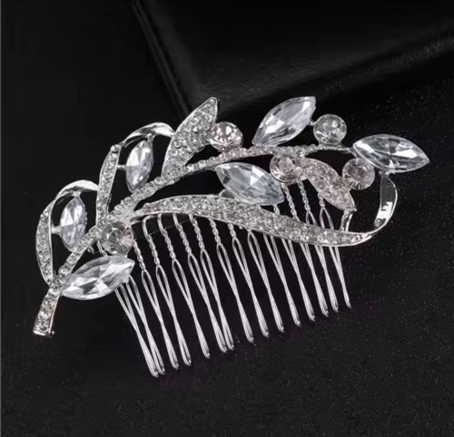 Bridal wedding flower hair - wedding,
