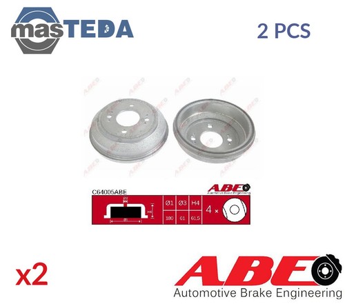 C64005abe brake drum pair - brake, set