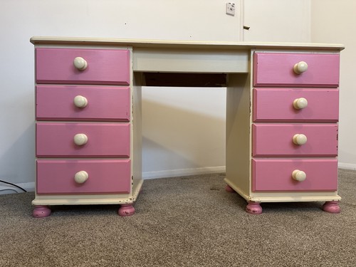 Solid pine drawer desk - drawer,