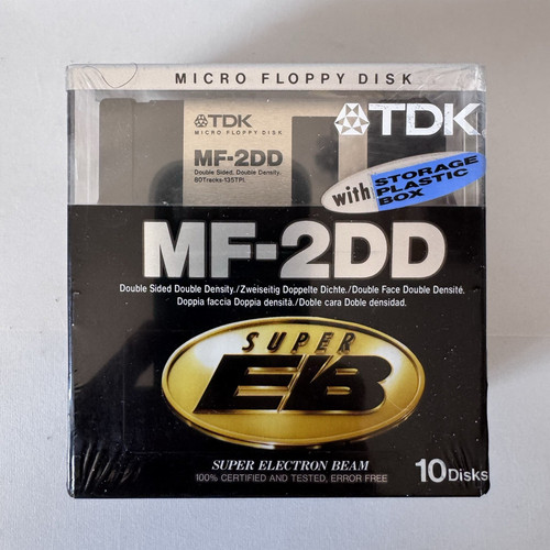 10x tdk floppy disks - tdk,