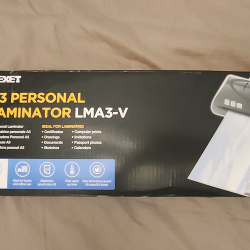 Texet personal laminator - a3,